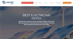 Desktop Screenshot of mactecelectrical.com.au